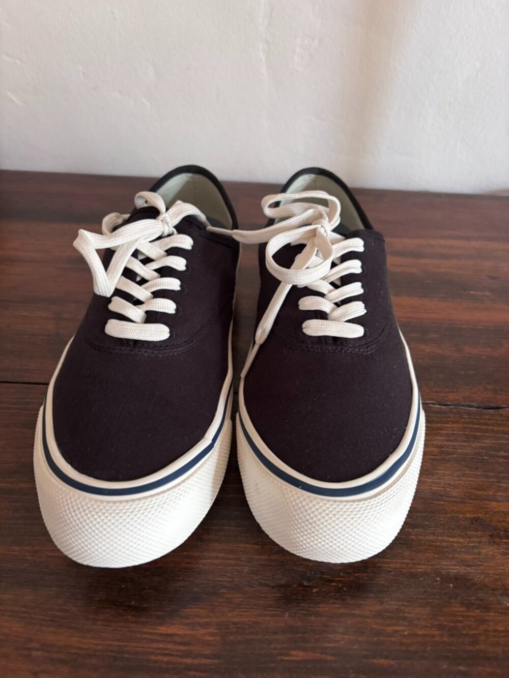 SeaVees Seachange CVO Lace Up Womens Black Sneakers tennis Shoes 9.5  Sperry
